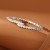  occidental style brief temperament super zircon bracelet wind bangle samll