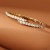  occidental style brief temperament super zircon bracelet wind bangle samll
