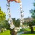 Alloy mosaic resin necklace geometry square Nation wind necklace