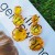 Earrings occidental style Alloy mosaic resin geometry transparent fashion brief earring