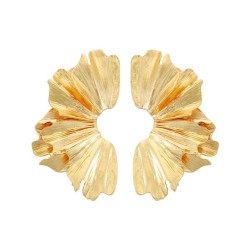 occidental style retro exaggerating Irregular Alloy earrings creative brief Me..