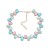 necklace exaggerating occidental style necklace fully-jewelled woman Round glass diamond diamond banquet