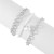 occidental style brief elegant wind bracelet set woman  temperament fashion imitate Pearl chain beads