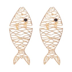  same style earrings Alloy hollow samll earrings Earring brief all-Purpose wom..