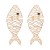  same style earrings Alloy hollow samll earrings Earring brief all-Purpose woman ear stud