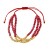 Bohemian style three layer bracelet samll handmade beads bracelet womanbra