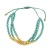 Bohemian style three layer bracelet samll handmade beads bracelet womanbra
