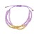 occidental style crystal bronze weave bracelet woman  handmade beads three layer braceletbra