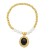 ins Pearl beads flowers zircon pendant bracelet occidental stylebra