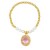 ins Pearl beads flowers zircon pendant bracelet occidental stylebra