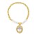 ins Pearl beads flowers zircon pendant bracelet occidental stylebra
