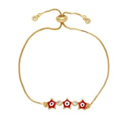  eyes bracelet woman fashion brief enamel Five-pointed star eyes braceletbrb