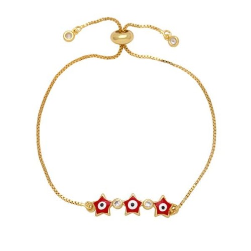  eyes bracelet woman fashion brief enamel Five-pointed star eyes braceletbrb
