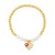 ins wind fashion heart-shaped eyes bracelet occidental style samll Pearl beads braceletbrb