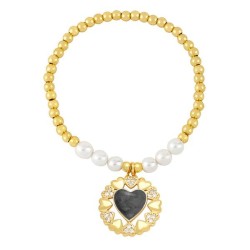 occidental style love Pearl bracelet samll high sweet temperament girl student..