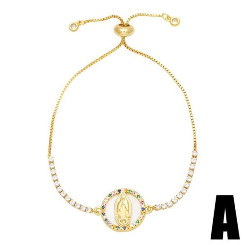occidental style wind fashion cross bracelet womanins brief diamond zircon braceletbrb