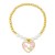 summer braceletins samll brief love elasticity beads womanbrb