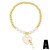 enamel love Pearl bracelet womanins samll high temperament beadsbrb