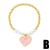 enamel love Pearl bracelet womanins samll high temperament beadsbrb