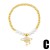 occidental styleins wind fashion eyes Pearl bracelet woman samll fashion brief temperamentbrb