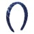 F occidental style fashion pure color diamond Headband  retro brief velvet twining Ladies wind Headband