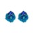 occidental style earrings creative exaggerating fully-jewelled flowers temperament Earring woman earrings