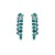 occidental style fashion personality exaggerating super Alloy fully-jewelled long style tassel earrings tempera