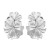 spring Alloy flowers earrings occidental style Earring woman trend exaggerating Metal flowers