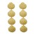 spring Alloy earrings occidental style exaggerating Earring woman multilayer Metal Shells earring