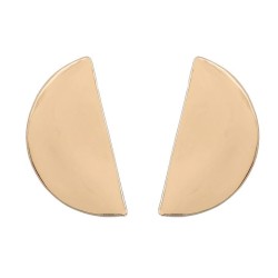 spring half Alloy earrings woman occidental style Earring lady geometry Metal ..