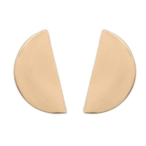 spring half Alloy earrings woman occidental style Earring lady geometry Metal exaggerating