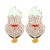  diamond creative cartoon personality exaggerating earrings Street Snap