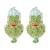  diamond creative cartoon personality exaggerating earrings Street Snap