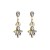 occidental style long style drop geometry diamond personality earrings fashion fresh sweet wind Earring woman