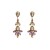 occidental style long style drop geometry diamond personality earrings fashion fresh sweet wind Earring woman
