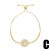 occidental style geometry heart-shaped bracelet womanins retro cross braceletbrb