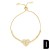 occidental style geometry heart-shaped bracelet womanins retro cross braceletbrb