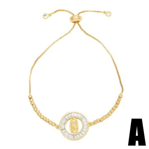 occidental style fashion brief bracelet woman bronze gilded diamond braceletbrb