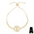 occidental style fashion brief bracelet woman bronze gilded diamond braceletbrb