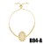 occidental style fashion brief bracelet woman bronze gilded diamond braceletbrb