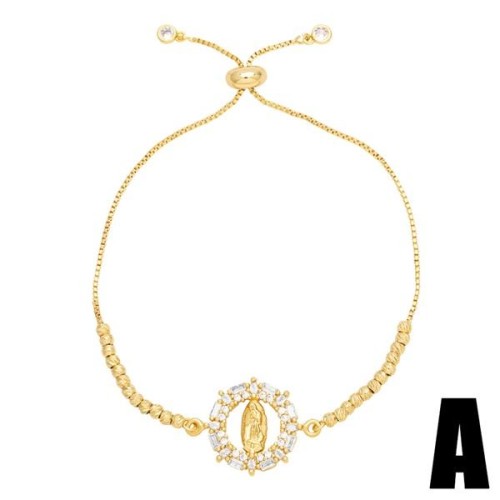 occidental style fashion brief bracelet temperament embed zircon braceletbrb