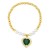 occidental style beads love zircon braceletins samll temperament Pearlbrb