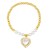 occidental style beads love zircon braceletins samll temperament Pearlbrb