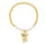 temperament four clover Pearl bracelet woman  occidental styleins wind brief fashion samll samll braceletbrb