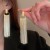 silver Metal long style tassel earrings exaggerating ear stud temperament samll high Earring