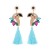 occidental style wind personality samll tassel earrings Alloy With diamond earring Earring