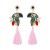 occidental style wind personality samll tassel earrings Alloy With diamond earring Earring