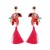 occidental style wind personality samll tassel earrings Alloy With diamond earring Earring