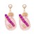 UR occidental style brief creative Alloy diamond earrings trend fashion
