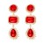 new geometry Alloy ear stud diamond geometry drop personality temperamentins wind trend Street Snap